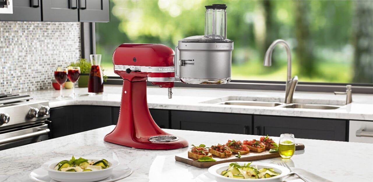 KSM2FPA Food Processor Attachment. Dicing Kit. Silver