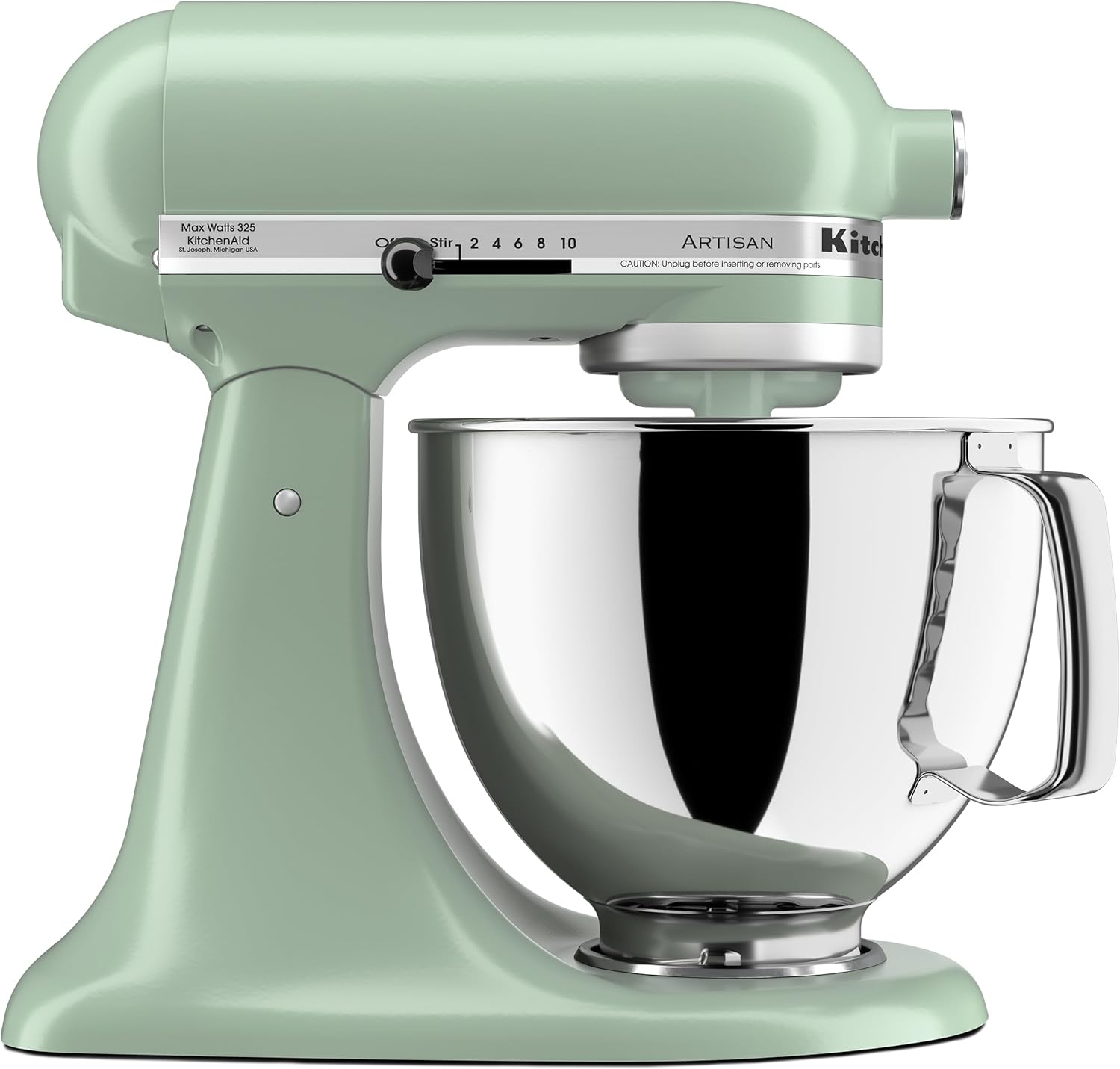 5-Qt Artisan Tilt-Head Stand Mixer with Pouring Shield & 3 Essential Attachments - Includes Dough Hook, Flat Beater, Wire Whip | KSM150PSER Heavy-Duty Kitchen Machine for Baking, Dough Kneading
