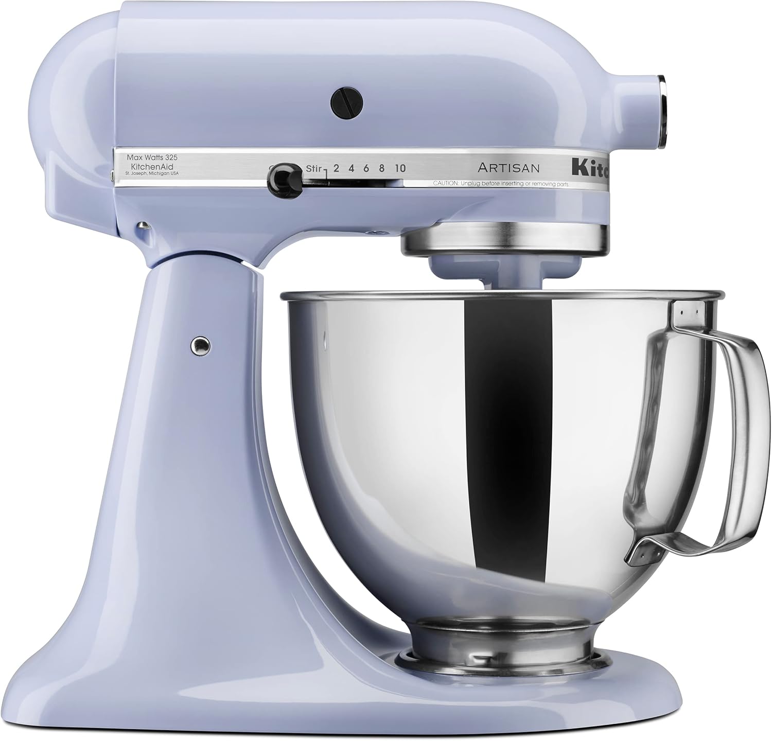 5-Qt Artisan Tilt-Head Stand Mixer with Pouring Shield & 3 Essential Attachments - Includes Dough Hook, Flat Beater, Wire Whip | KSM150PSER Heavy-Duty Kitchen Machine for Baking, Dough Kneading